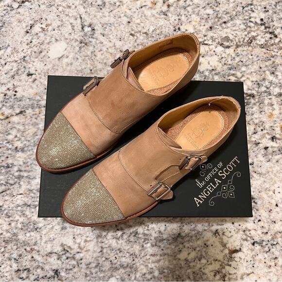 The Office of Angela Scott Mr. Colin Monkstrap Loafers Leather Shoes size 36.5 - Picture 2 of 13